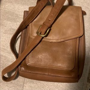 Vintage Fossil Leather Crossbody